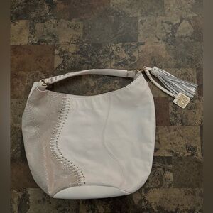 Chi by Carlos Falchi Croco Hobo shoulder snake skin print leather